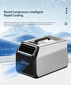 <span class=keywords><strong>Climatiseur</strong></span> portable 2 en 1, refroidissement et chauffage, unité de climatisation extérieure sans installation pour le camping, le camping-car, la voiture, la maison, le bureau - Product Image 5