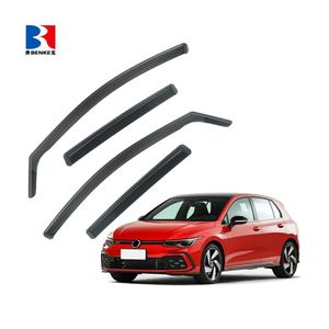 Déflecteurs de vent intégrés pour VOLKSWAGEN VW GOLF 8 2021+ - Pare-soleil de fenêtre - Pare-vent intégré - Product Image 1