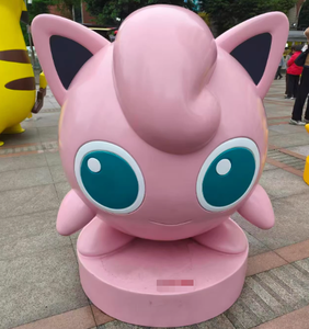 Escultura de Personaje de Pikachu a Tamaño Real, Figuras de Dibujos Animados, Adorno de Resina Grande para Piso, Centro Comercial, Puntos de Fotografía al Aire Libre - Product Image 5