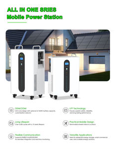 Station d'alimentation portable 15 kWh, idéale pour le stockage d'énergie domestique, les urgences en extérieur, 5000 W AC 220 V, batterie externe 51,2 V 100 Ah - Product Image 3