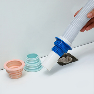 Anillo de sellado extendido para desagüe de cocina, tapón sellador antirollos para tuberías, tapón de sellado para tubo de desagüe de lavadora, tapón de sellado para desagüe de suelo al por mayor - Product Image 1