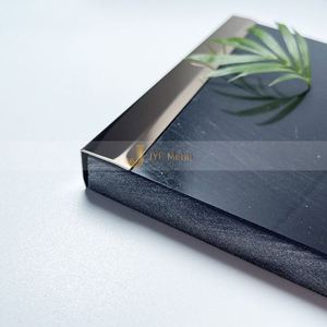 EX481 Decorative Wall Tiles for Living Room Stainless Steel L Shape Decorative Trim Wall <b>Corner</b> Edge Protection - Product Image 4