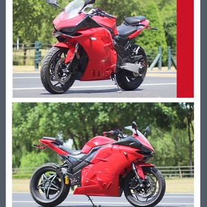 Motocicleta Eléctrica Estilo <span class=keywords><strong>Ducati</strong></span> para Adultos, 2000W, 72V, 80KM/H, Deportiva, Urbana, Jiaolong - Product Image 4