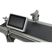 Impresora de Inyección de Tinta Automática de Caracteres Grandes GT de Matriz de 16 Puntos, Pantalla Táctil de 5 Pulgadas, Codificador Inteligente DOD en Línea, 60 m/min