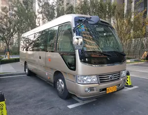 حافلة يابانية 30 مقاعد محركات الديزل شاحنة المدينة للبيع