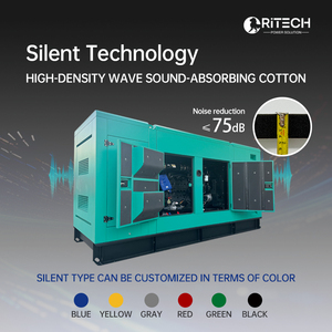 Ritech高電圧300kva 240kwディーゼル発電機エンジン用サイレントタイプ50/60Hzスタンフォードオルタネーター電気始動 - Product Image 6