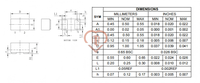 Leiditech ultra Low Capacitance Bidirectional TVS Diode Mosfet ULC3311CDN DFN1006 4A 0.45pF for Consumer Electronics