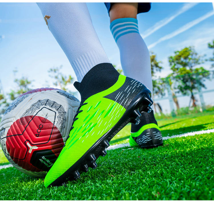 Herren AG Kunstrasen Fußball Trainings schuhe Lange Spike Stiefel für  Frühling Winter Sommer Fußballspiele für das Training