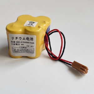 แพ็กแบตเตอรี่ลิเธียมไอออนสำรอง BR-<span class=keywords><strong>2</strong></span>/3AGCT4A 6V ชิ้นส่วนเดียวสำหรับชิ้นส่วน CNC PLC - Product Image 2