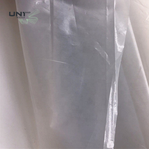 Film de revêtement PES écologique sans <span class=keywords><strong>papier</strong></span> 0.05MM Film adhésif thermofusible à double face pour vêtement - Product Image 5