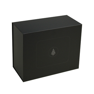 Caja de Regalo Premium Negra al por Mayor con Logotipo Personalizado, Caja de Embalaje Magnética de Cartón Grande de Lujo - Product Image 3