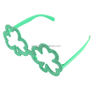 Party Decorations Shamrock Ireland <span class=keywords><strong>St.</strong></span> <span class=keywords><strong>Patrick</strong></span>'<span class=keywords><strong>S</strong></span> Glasses With Glitter - Product Image 3