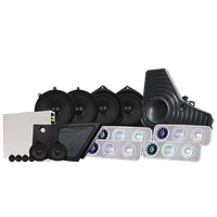 Haut-parleurs de système de kit audio de voiture de Berlin pour Mercedes W447, Tweeters 12V sur mesure en métal d'aluminium de lancement Para Auto 30W 1kg Ming Ao
