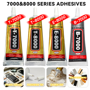 <span class=keywords><strong>กาว</strong></span> B7000 T7000 <span class=keywords><strong>T8000</strong></span> E8000 ขนาด 15 มล. 25 มล. 50 มล. 110 มล. <span class=keywords><strong>กาว</strong></span>อเนกประสงค์สำหรับซ่อมหน้าจอโทรศัพท์ งาน DIY เครื่องประดับ งานฝีมือ - Product Image 1
