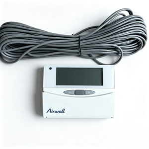 Unité de commande à distance pour <span class=keywords><strong>pompe</strong></span> à <span class=keywords><strong>chaleur</strong></span> <span class=keywords><strong>air</strong></span>-eau <span class=keywords><strong>Airwell</strong></span> / Contrôleur RCT2 / Contrôleur manuel / Panneau de commande - Product Image 5