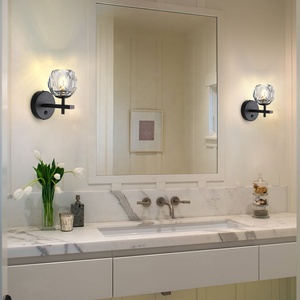 SKD Sunsir hôtel de luxe applique murale décorative interrupteur en cristal contrôle chevet mur scone moderne nordique G9 ampoule éclairage - Product Image 3