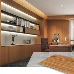 מלינקו קיר הבית קישוט טחב התנגדות במבוק ציפוי עץ פורניר עץ פורניר התקנה מהירה wpc - Product Image 1