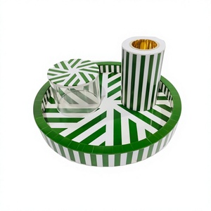 Handmade Islamic Incense <b>Gift</b> Set in Resin <b>Box</b> for <b>Ramadan</b> and Eid Elegant Mother of Pearl Inlay Bakhoor Burner - Product Image 1