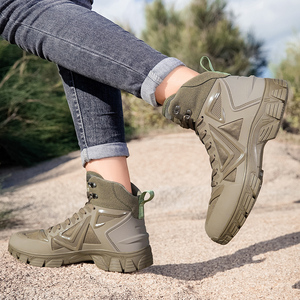 Botas de Montañismo <span class=keywords><strong>para</strong></span> <span class=keywords><strong>Hombre</strong></span>, Botas de Seguridad <span class=keywords><strong>para</strong></span> Trabajo al Aire Libre, Botas de Senderismo, Trekking, Excursionismo, Trail, Cross Country - Product Image 6