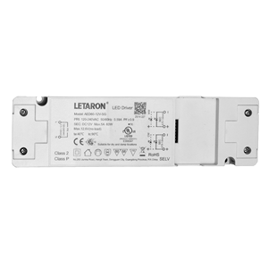 Controlador LED inteligente global personalizado al por mayor para tiras de luz, regulable Triac, de plástico, AED60-12V-SG, 12V de voltaje constante, fuente de alimentación impermeable - Product Image 6