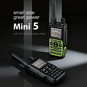 Radio bidirectionnelle Baofeng UV-5R MINI 5, double bande, 5 couleurs, analogique, sportive, portée 5-10 km avec batterie 2200 mAh - Product Image 6