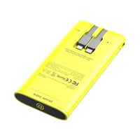 Borne de recharge portable ultra-mince 8000 mAh avec partage de batteries, machine distributrice à charge rapide Type-C pour usage commercial