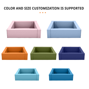 Trẻ Em Trong Nhà Sân Chơi Bộ Nhớ Bọt Bọt Biển Bóng Hồ Bơi Lớn Vuông Bọt Bóng <span class=keywords><strong>Pit</strong></span> Cho Bé - Product Image 3