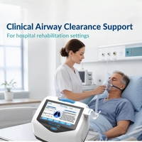 Kit de thérapie respiratoire pour clinique médicale, appareil d'aide à la toux pour les maladies pulmonaires chroniques, système de nettoyage des voies respiratoires