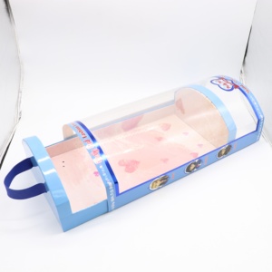 Sang Trọng Tùy Chỉnh Đồ Chơi Hộp Quà Tặng Búp Bê Hộp Bao Bì Với Cửa Sổ Rõ Ràng - Product Image 5