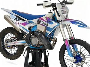 New HXZ GX Large 300cc Single Cylinder Water-Cooled Two Stroke MT300 Motocross Dirt <b>Bike</b> Motorcycle >80km/h - Product Image 2