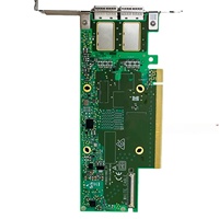 Adaptateur Infiniband et Ethernet MCX653106A-ECAT CX-6 100 Gb/s EDR IB 100GbE QSFP56*2 PCIe4.0 X16, Fournisseur Direct d'Usine