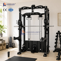 Máquina Smith Multifuncional para Principiantes, Equipo de Gimnasio en Casa