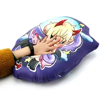 Shaped Cushion Promotional VOGRACE Custom Design Anime Irregular Shaped Pillow Cartoon Custom Cushion Throw Pillow As Gift