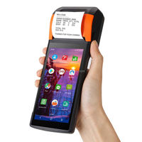 Terminal de point de vente portable SUNMI V2S, terminal de point de vente mobile Android avec imprimante 58 mm, lecteur de codes-barres, paiement NFC, WiFi pour la vente au détail et la restauration