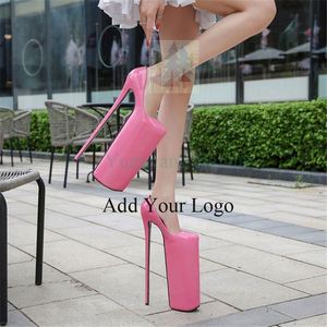 Club <strong>Hate</strong> Sky High Women's Shoes ultra High Heel Pole Dancing Performance Shoes - Product Image 4