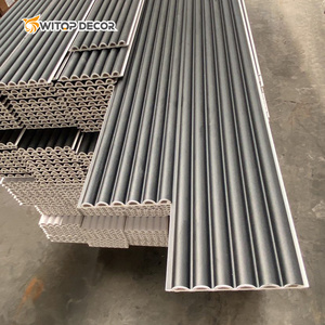 Pannelli Testurizzati per Testiera Design in <span class=keywords><strong>Legno</strong></span> Senza Giunture Pannello Murale Scanalato in WPC Decorazione d'Interni Pannello per Interni - Product Image 3