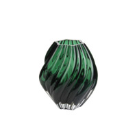 Vase à fleurs de mariage en verre clair de haute qualité conception de coquille hydroponique moderne pour décor de bureau à la maison ou décoration de table