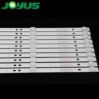 Barres de rétroéclairage LED pour téléviseurs JS-D-JP58DM-051EC à Dubaï E58DM1000/3030-5S1P TVLED584K01 58 pouces ROWA 574 mm 5 LED 10 pièces/ensemble 6V Perles