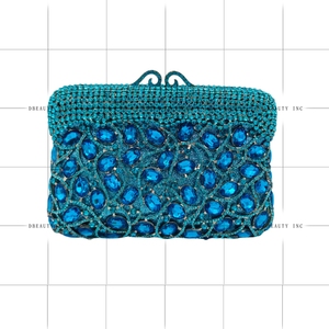 Pochette de Soirée Luxe pour Femme avec Strass, Sac à Main Vintage Effet Diamant, Chaîne Détachable – Idéal pour le Nouvel An, les Rendez-vous Galants et les Dîners - Product Image 2