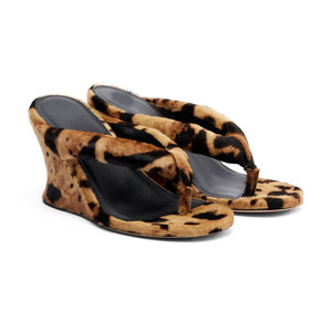 Sandalias de Plataforma con Tiras y Estampado de Leopardo, Estilo Sexy de Diseñador, para Mujer, Venta Caliente 2026 - Product Image 1