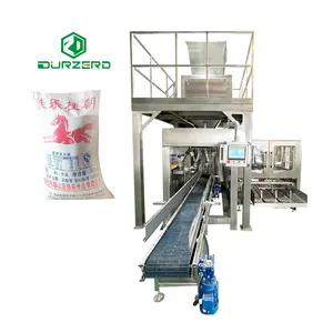 Meilleure vente usine de machine d'emballage automatique de riz machine d'emballage de riz de 50kg Machine d'emballage automatique de sac de riz
