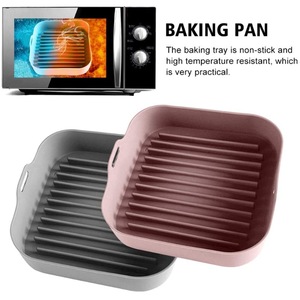 New Style Silicone <span class=keywords><strong>Air</strong></span> <span class=keywords><strong>Fryer</strong></span> Forros <span class=keywords><strong>Baking</strong></span> Dishes & Panelas Versátil Silicone Pot para Uso <span class=keywords><strong>Air</strong></span> <span class=keywords><strong>Fryer</strong></span> - Product Image 6