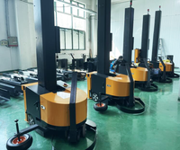 Nouvelle machine d'emballage automatique de film étirable de palette de robot mobile télécommandée