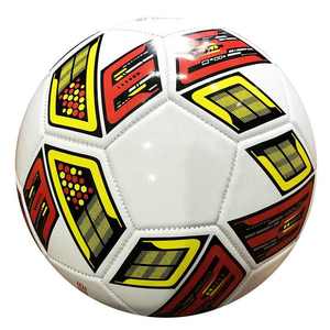 Vente en gros directe d'usine Conception personnalisée Taille 5 Ballons de football gonflables en PVC Léger cousu à la machine Collé thermique direct - Product Image 5