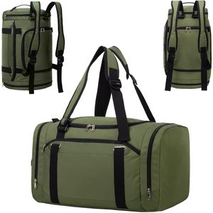 Men's 45L <b>Convertible</b> Weekender Travel Bag Large Duffel for Gym Sports Multipurpose Garments Carry on <b>Backpack</b> Bags - Product Image 1