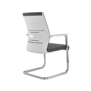 Chaise de <span class=keywords><strong>bureau</strong></span> moderne en tissu siège visiteur <span class=keywords><strong>sans</strong></span> roues chaise de réunion - Product Image 5