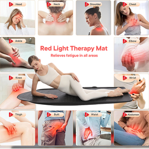 Yeni varış kırmızı işık Wrap LED kırmızı işık Mat tam vücut için 1358 adet isıtma Wellness kırmızı işık tedavisi - Product Image 6