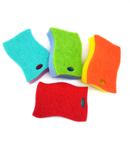 Éponges en coton de pulpe de bois TIN HONG, écologiques, non abrasives, pour le nettoyage de la cuisine, pour le lavage de la vaisselle, usage commercial