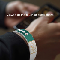 Musulman Smart NB01 Bracelet en silicone NFC Coran Apprentissage de la fréquence cardiaque Tracker IOS/Android Compatibilité-Ramadan Gift Factory