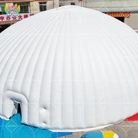 Tente gonflable personnalisable en PVC/nylon imperméable pour globe de neige, dimensions 8-10 pieds, portable pour événements extérieurs et fêtes